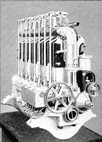 Tidlig Flottweg motorcykelmotor
